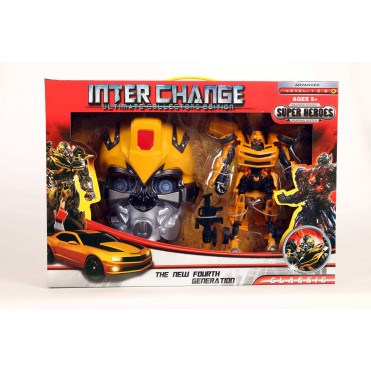 ربات ترنسفورمر با ماسک کد 10034