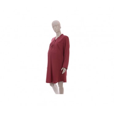 مانتو نخی جلو بسته یقه 7 بارداری