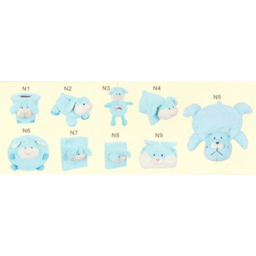 ست پولیشی سیسمونی و اتاق کودک مدل خرگوش Blue Rabbit