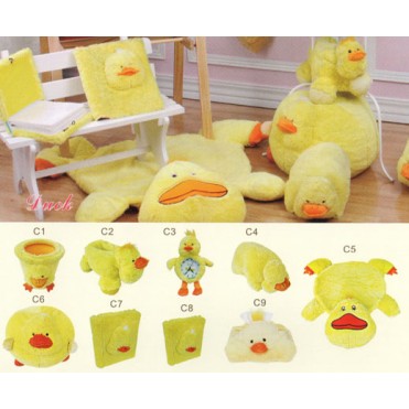 ست پولیشی سیسمونی و اتاق کودک مدل اردک Duck