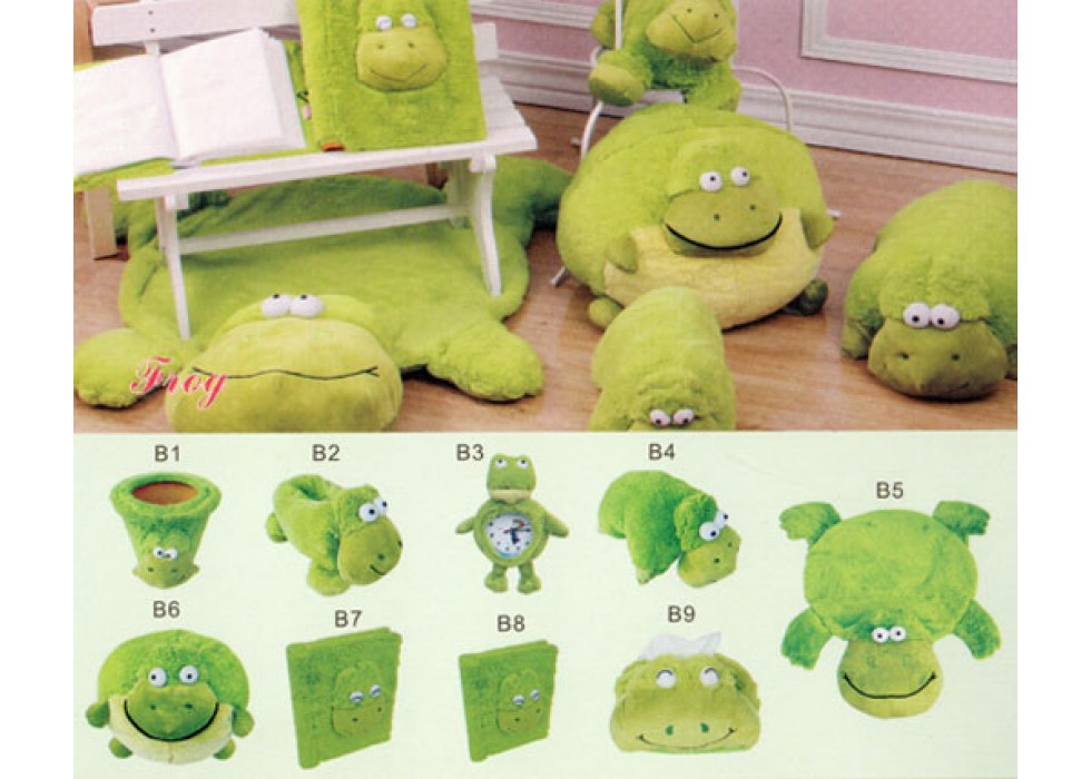 ست پولیشی سیسمونی و اتاق کودک مدل قورباغه Frog