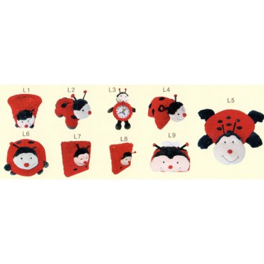 ست پولیشی سیسمونی و اتاق کودک مدل کفشدوزک Ladybug