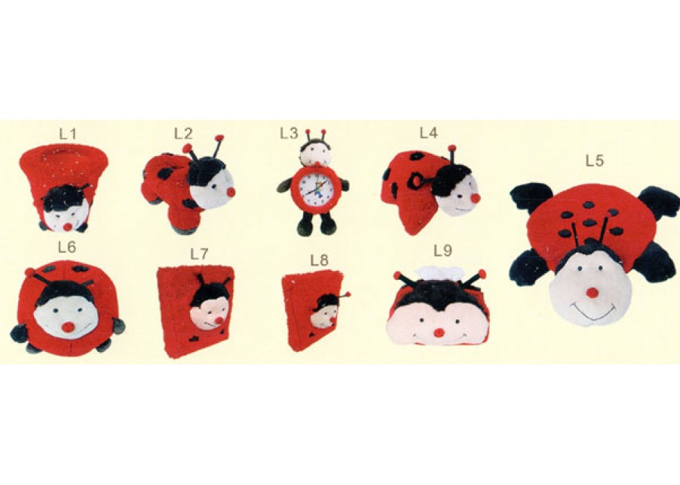 ست پولیشی سیسمونی و اتاق کودک مدل کفشدوزک Ladybug