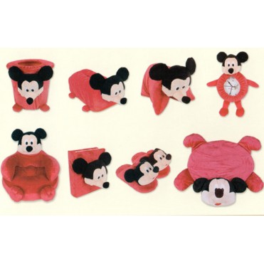 ست 8 تکه پولیشی اتاق کودک مدل میکی موس Mickey Mouse