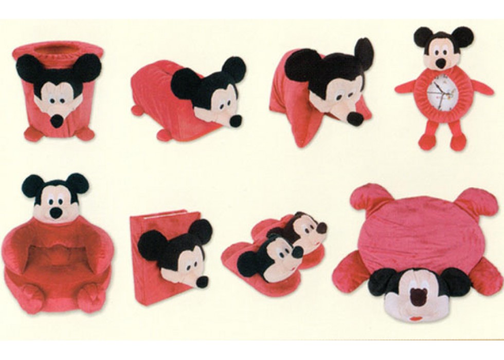 ست 8 تکه پولیشی اتاق کودک مدل میکی موس Mickey Mouse