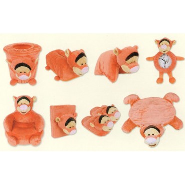 ست 8 تکه پولیشی اتاق کودک مدل ببر Tiger