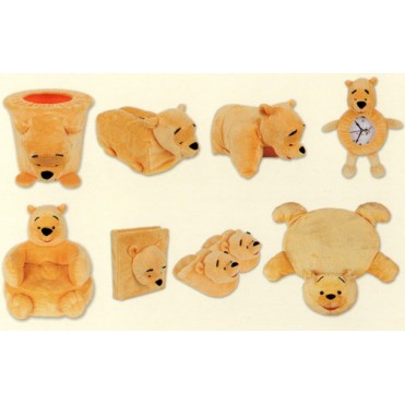 ست 8 تکه پولیشی اتاق کودک مدل پوه Winnie the pooh