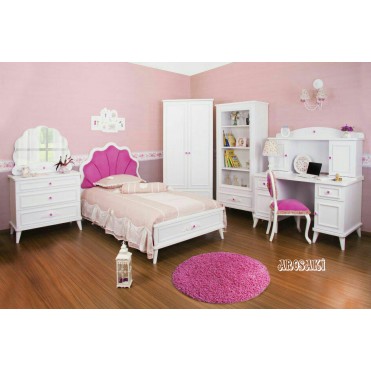 سرویس تخت و کمد جوان مدل عروسکی