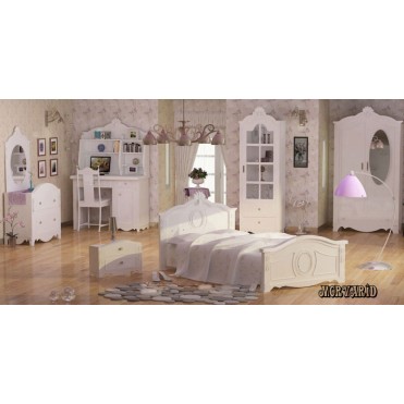 سرویس تخت و کمد جوان مدل مروارید