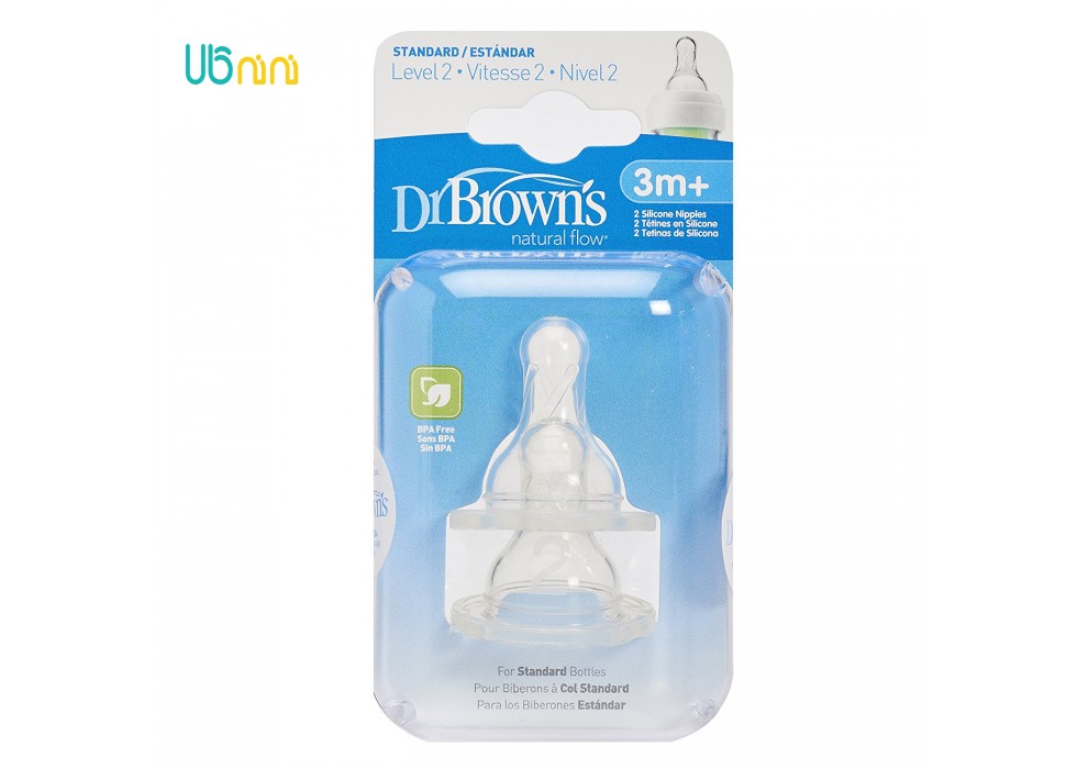 سر شیشه سیلیکونی 3m+ دکتر براونز-Dr.Brown's 