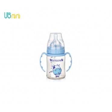 شیشه شیر 180 میل PPSU دسته دار  بی بی سیل-Babisil کد 4959