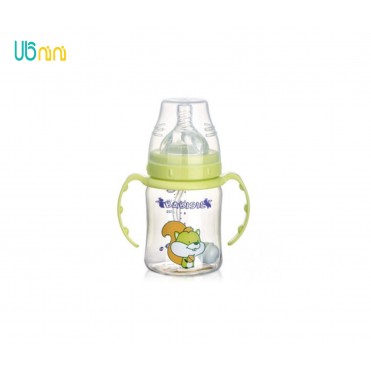 شیشه شیر 180 میل PPSU دسته دار  بی بی سیل-Babisil کد 4958