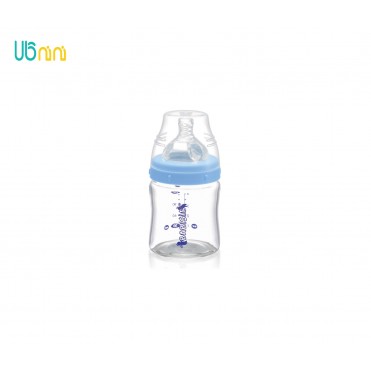شیشه شیر پیرکس پهن 120ml بی بی سیل-Babisil کد 4417