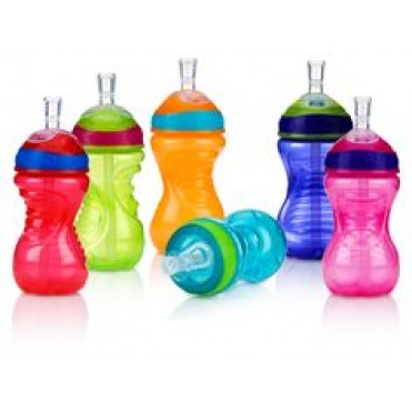 قمقمه سوپاپ دار 295 میل با حالت دست نابی Nuby