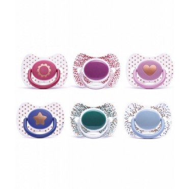 پستانک  سیلیکونی دوطرف   ارتودنسی  12 ماه به بالا   سواوینکس   suavinex    کد 3162100