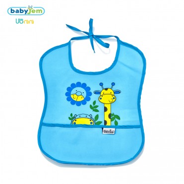 پیش بند پلاستیکی نوزاد بی بی جم-BabyJem مدل گره ای