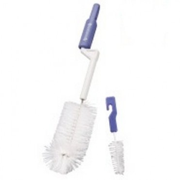 برس شیشه شوی بی بی سیل Babisil_برس سفید و  دسته  بنفش کد 4489