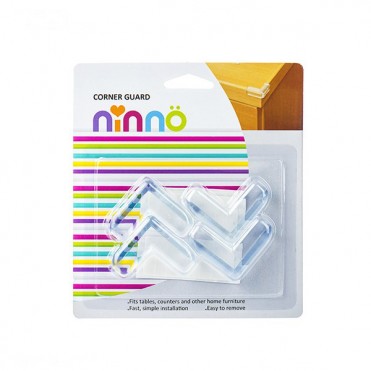 محافظ گوشه شفاف نینو بسته 4 عددی