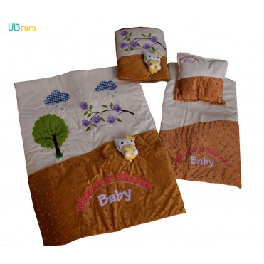 سرویس خواب نوزاد شادی-Shadi طرح عروسکی طلایی