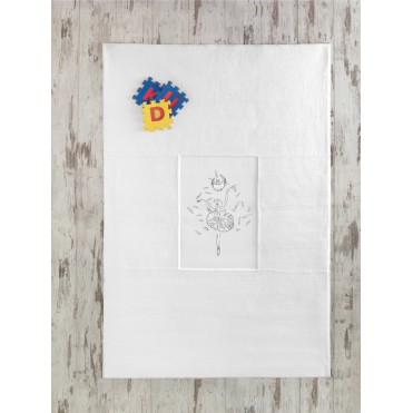 فرش اتاق کودک کیدبو-KidBoo مدل Balerina