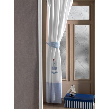 پرده اتاق کودک کیدبو-KidBoo مدل Blue Marine