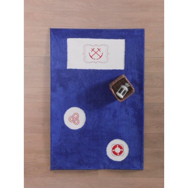 فرش اتاق کودک کیدبو-KidBoo مدل Blue Ocean