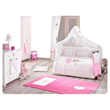 سرویس خواب نه تکه کیدبو Kidboo مدل  Cute Bear Pink