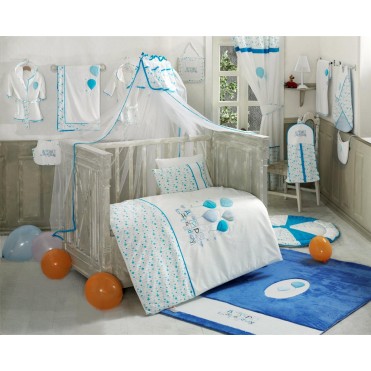 تور و آپارات بالای تخت نوزاد کیدبو-KidBoo مدل Happy Birthday