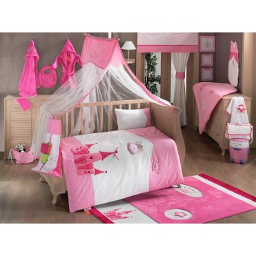 تور و آپارات بالای تخت نوزاد کیدبو-KidBoo مدل Princess