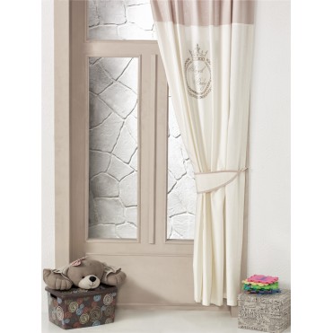 پرده اتاق کودک کیدبو-KidBoo مدل Royal Vanilla