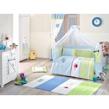 تور و آپارات بالای تخت نوزاد کیدبو-KidBoo مدل Traffic Jam