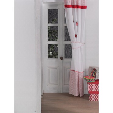 پرده اتاق کودک کیدبو-KidBoo مدل Ladybug