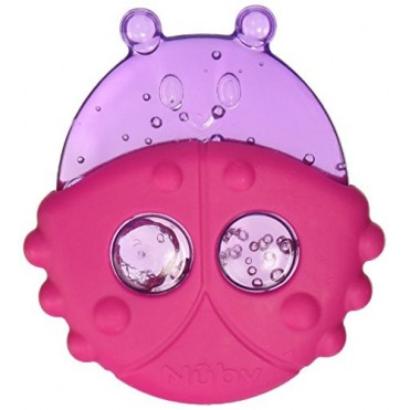 دندانگیر دوقسمتی دارای مایع طرح حیوانات نابی Nuby