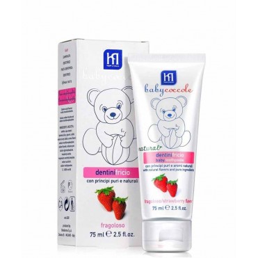 خمیردندان با طعم توت فرنگی     بی بی کوکول   Babycoccole   