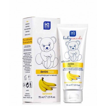 خمیر دندان با طعم موز   بی بی کوکول  Babycoccole  