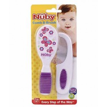 شانه و برس نوزاد برند NUBY