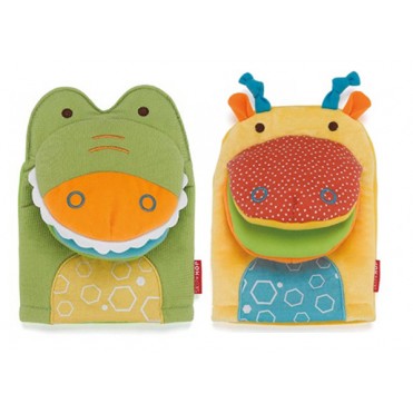 لیف حمام و عروسک دستی اسکیپ هاپ SkipHop