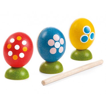 مجموعه تخم مرغ های رنگی پلن تویز  planToys