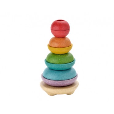 پازل استوانه ای حلقه ای-  جدید  پلن تویز  plan toys