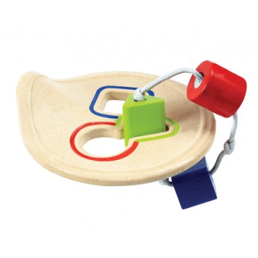 اشکال هندسی   پلن تویز  planToys _ سینی کرم رنگ