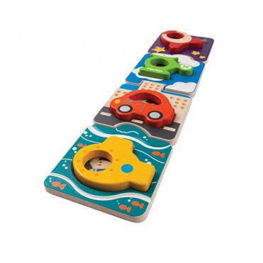پازل  وسایل  نقلیه   پلن تویز  planToys