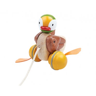 اردک  پلن تویز  planToys _ بنددار، پا زرد