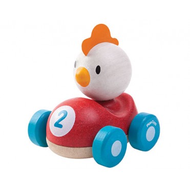 مرغ ماشین سوار  پلن تویز  planToys کد 5679