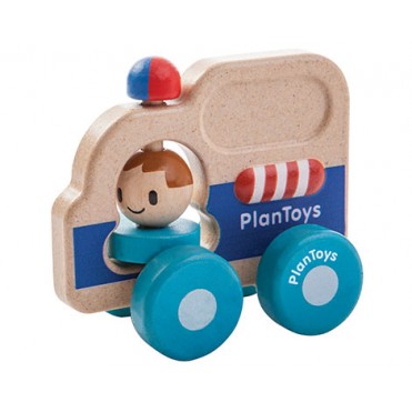 ماشین نجات  پلن تویز  planToys کد 5686