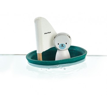 خرس قطبی قایق ران   پلن تویز  planToys