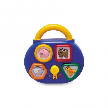 جعبه حیوانات موزیکال تولو  TOLO_ کد89180 آبی 