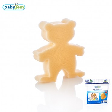 اسفنج شست و شوی بدن بی بی جم- BabyJem مدل خرس