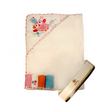 حوله دورپیچ و چهار عدد دست و صورت  مدل جغد کارترز   carters- کد 1137_1134