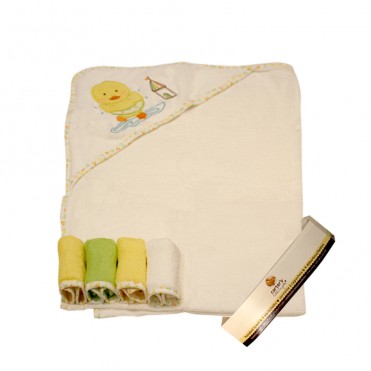 حوله دورپیچ و چهار عدد دست و صورت مدل جوجه کارترز   carters- کد 1137_1134