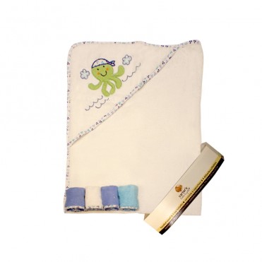 حوله دورپیچ و چهار عدد دست و صورت مدل هشت پا کارترز   carters- کد 1137_1134